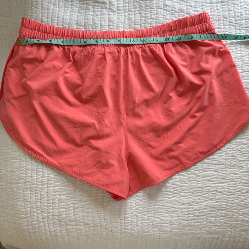 Athleta Coral Athletic Speedwork Running Shorts Large - Picture 10 of 14